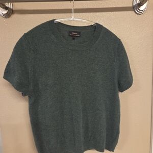 Quince Forest Green Cashmere Tshirt